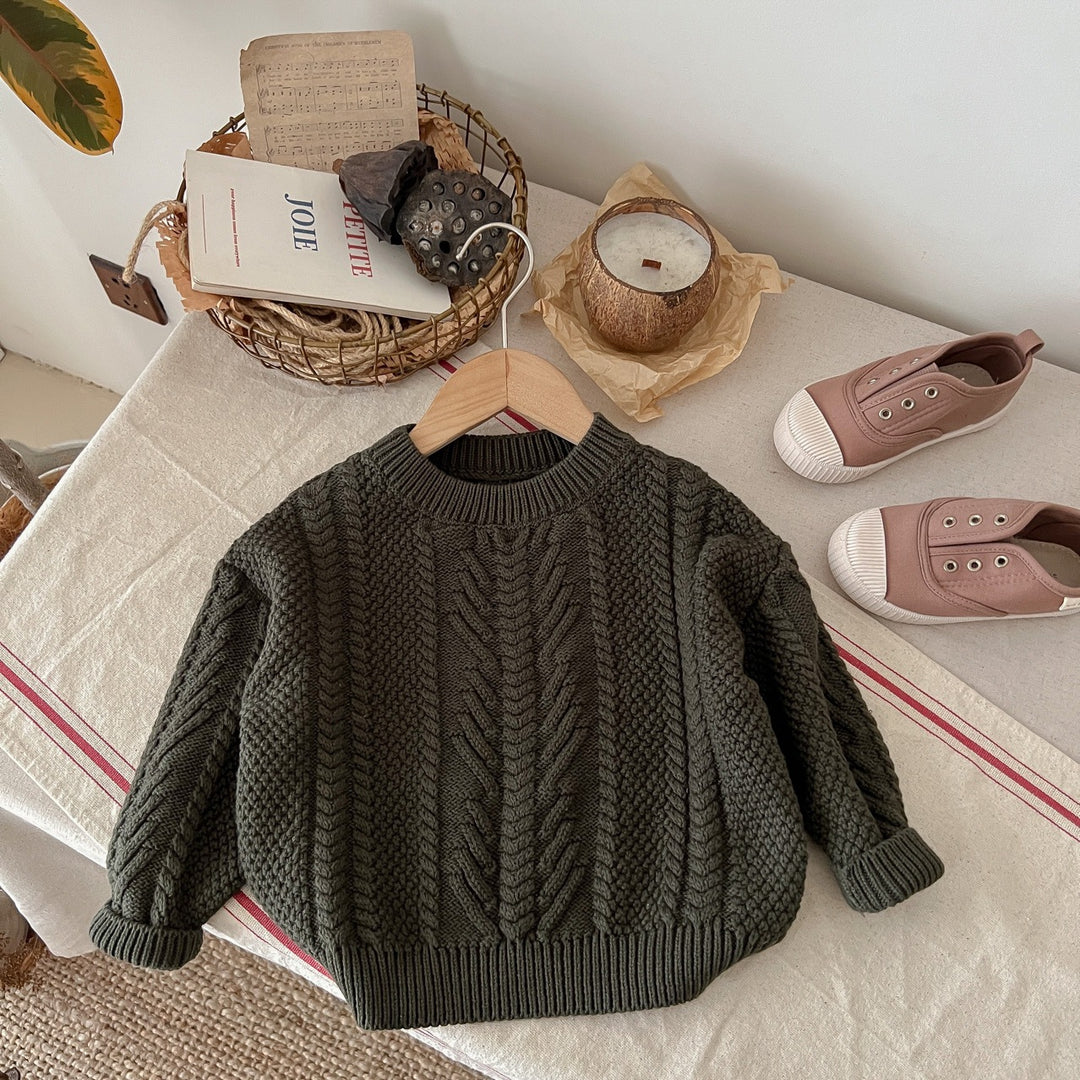Green Meadow Knit Sweater