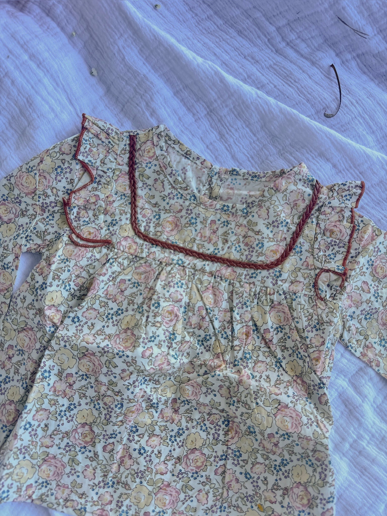 Darling Floral Ruffle Set