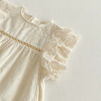Daisy Eyelit Lace Dress