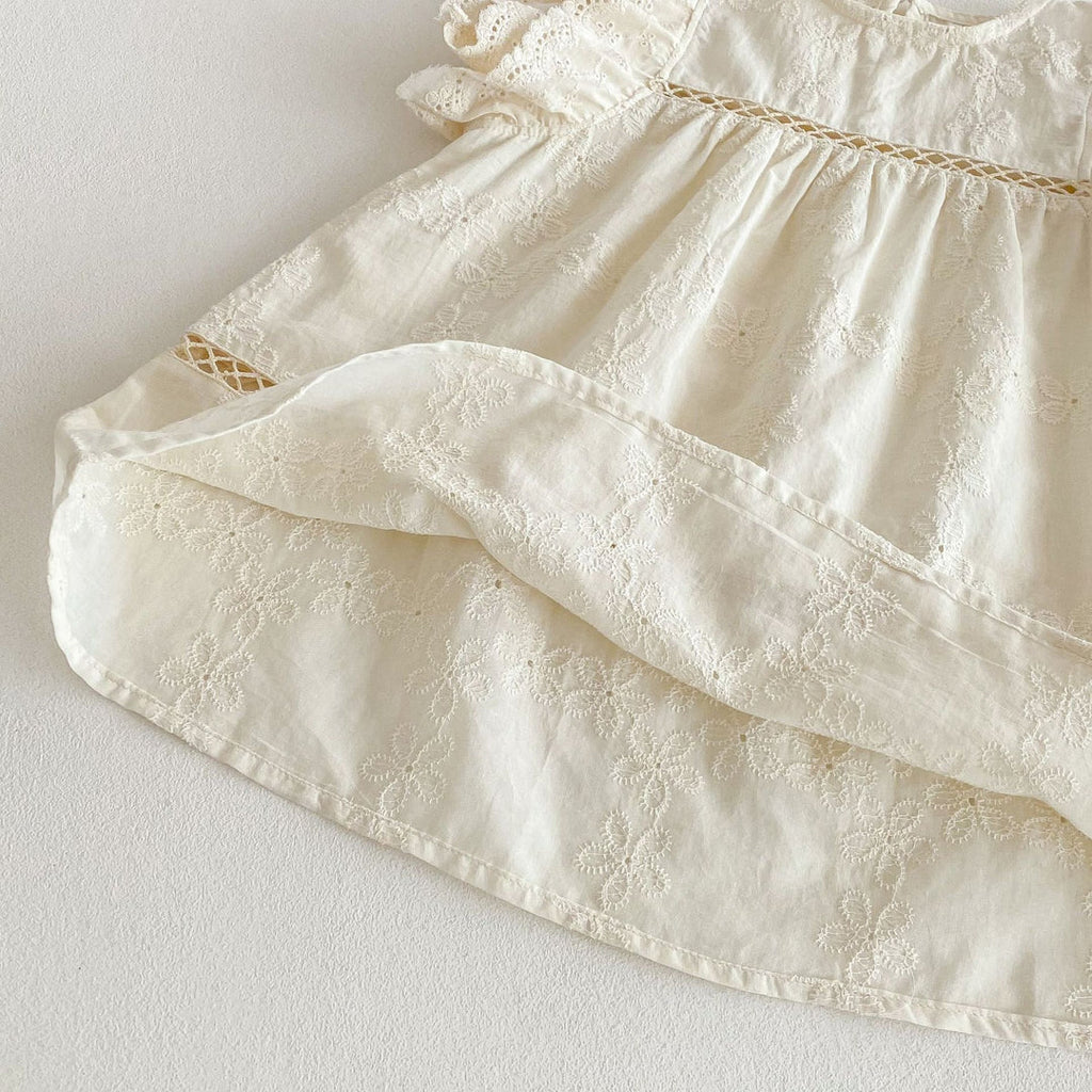 Daisy Eyelit Lace Dress