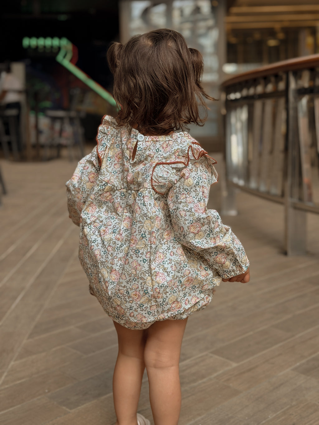 Darling Floral Ruffle Set