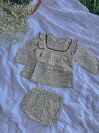Darling Floral Ruffle Set