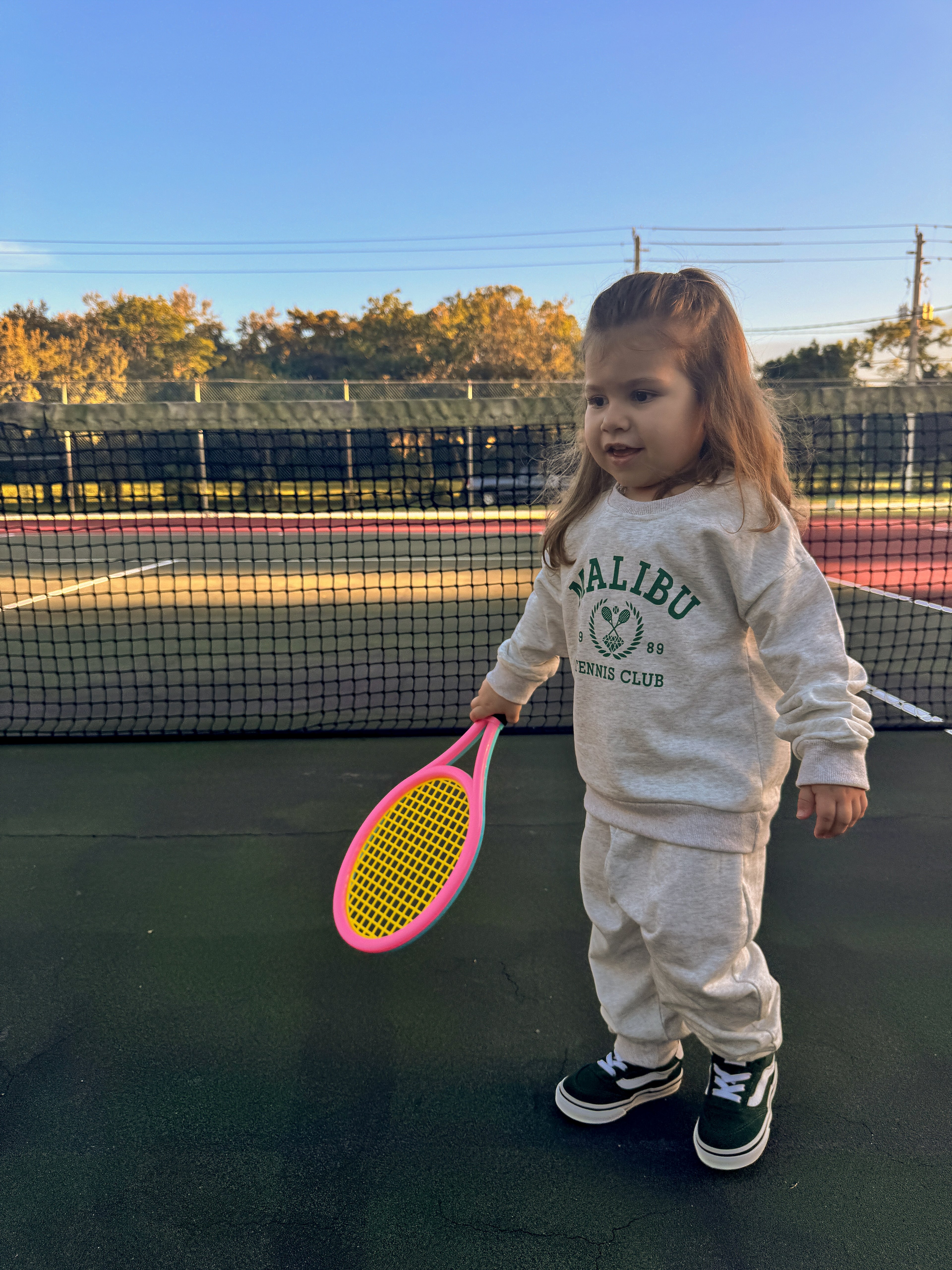 Courtside Latte Sweater Set