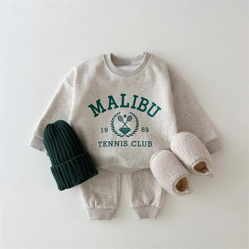 Courtside Latte Sweater Set